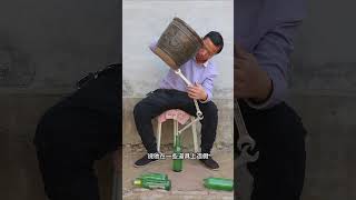 #人类行为艺术#趣味 #是时候展现真正的技术了#玩出新花样 #人类的智慧 #有趣的视频分享给有趣的人#手艺#技术