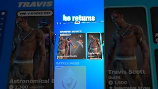 Travis Scott Will Finally Return!