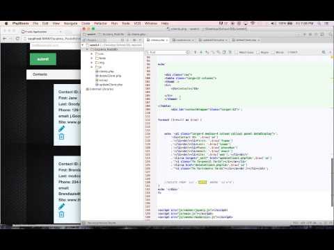 Contacts Application