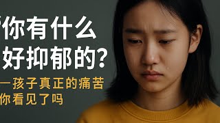 《你有什么好抑郁的？》——孩子真正的痛苦你看见了吗？