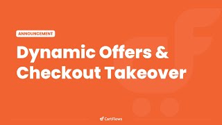 Dynamic Offers For WooCommerce Checkout & More - CartFlows Announcement