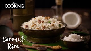Coconut Rice | Nariyal Chawal | Variety Rice Recipes | Lunch Recipes