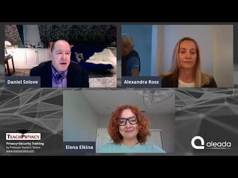 Dark Patterns:  A Conversation with Elena Elkina, Alexandra Ross, and Daniel Solove