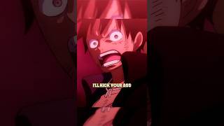 Luffy was disgusted at the thought of joining Kaido 😡