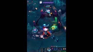 WEBBLY KATARINA PENTAKILL | WEBBLY #leagueoflegends #lol #shorts #webblylol #webbly #rank1