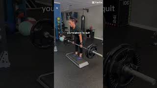 Never give up