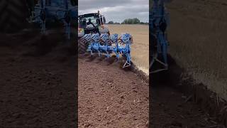 Field Demo Of Lemken's 1780 Plough in Ireland || Made By Lemken Germany || #shorts #farming