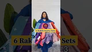 Meesho Festive Kurta Set Haul🛍 #meesho #meeshohaul #meeshofinds #kurtaset #rakhi2025
