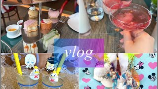 ［vlog］東京/レストラン/桜/アフタヌーンティー/ディズニーランド /sweets /ディズニー/Disney/推し/🌸等。
