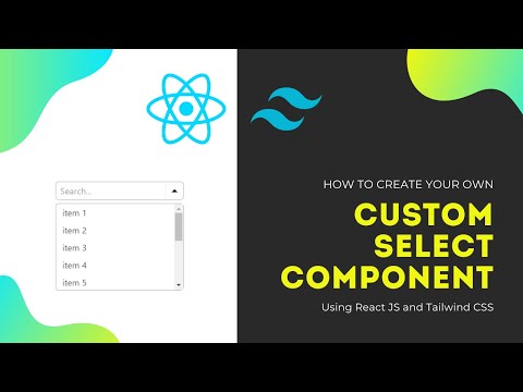 Custom Select Component with Search | React JS + Tailwind CSS | Custom Dropdown