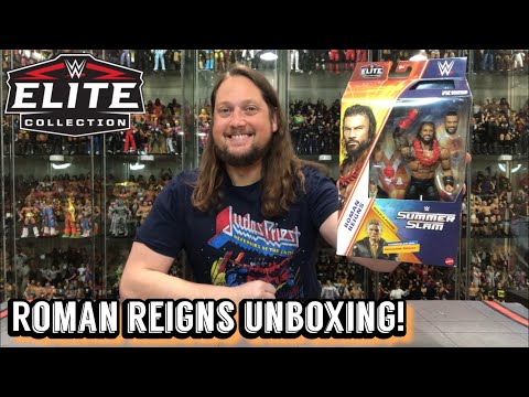 Roman Reigns WWE Summerslam Elite Unboxing & Review!