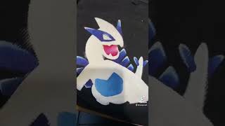 Custom painted Pokémon jeans LUGIA #pokemon #lugia #customart #art #customartwork #anime #animeart
