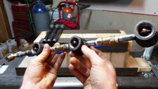 Propane Forge Build Pt 2 3 Burner Assembly