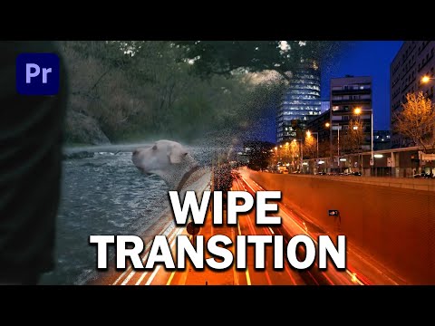 How To Add Wipe Transition In Premiere Pro