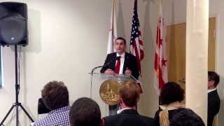 Dr. Joxel Garcia, Director of DC Department of Health, speaks.
