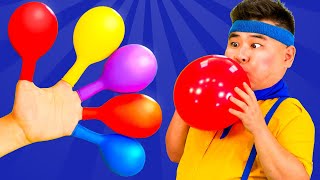 Balloon Finger Family | Funny Songs For Kids | Babanana