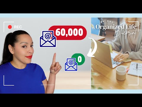 Psychologist gets control of her email inbox 📬  90 Day Life Reset Challenge, week 2