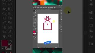 Modern Logo Design in Adobe Illustrator Tutorials #shorts #illustrator #trending #youtubereels