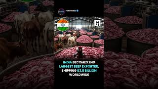 India Becomes 2nd Largest Beef Exporter | $3.8 Billion Export Shocks the World!
