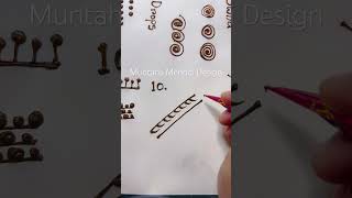 Henna/Mehndi Design Free Class Tutorial for Beginners To Experts #henna #mehndi #shorts #hennadesign