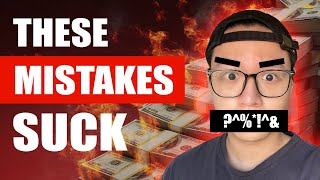 Here's my 5 biggest investing mistakes (And how to avoid them)