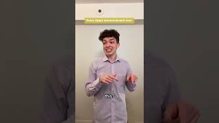 Every APPLE Event Ever 📲 #shorts #appleevent #apple #skit