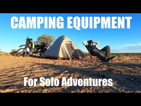 Basic Motorcycle Camping Equipment I Take MotoCamping