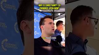 Why is Christianity frowned upon? #jesus #bible #godisgood #fyp #viral #foryou #jireh #charliekirk