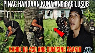 JUSTINE KUMATOK SA BAHAY AKO TARGET NILA, LOLA UMIYAK SA TAKOT🙏#viral #viralvideo