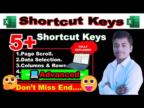 5 Important Shortcut Keys for Regular use in MS Excel |  Best Excel Shortcuts in Hindi 2023