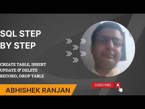 How to Use SQL to Create Tables, Insert Records, Update Records, and Delete Records