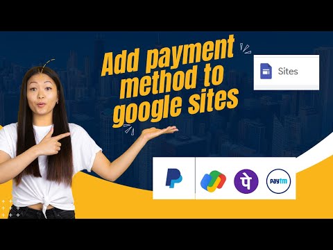 How to Add Payment Method on Google Sites