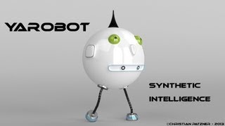 Blender 3D Robot Animation - YaRobot finished - Blender Robot