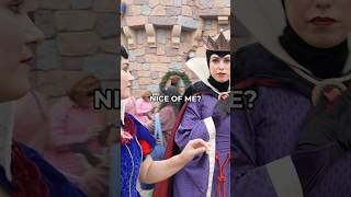 The Evil Queen TRICKS Snow White to the Apple Orchard! #disneyland #snowwhite #evilqueen
