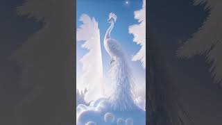 White artwork Nature In Snow #digitalartwork #reels #midjourney