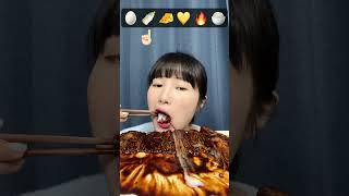 [60초 먹방]짜장불닭버섯을 왜 이제야 먹었을까?