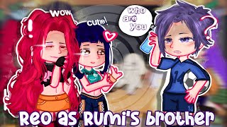 💜HUNTERX React to 'Mikage Reo' as Rumi's brother /au/ part1 eng/tr original!