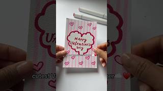 Last minute GIFT idea♥️☁️ #diy #valentinesday #diycard #cardtutorial #giftidea #giftcard #craft
