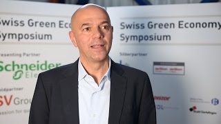 Patrick Camele, CEO SV Group, am Swiss Green Economy Symposium 2014