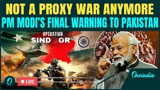 PM Modi Speech Live: PM Modi’s Bold Warning to Pakistan LIVE from Gujarat | Operation Sindoor