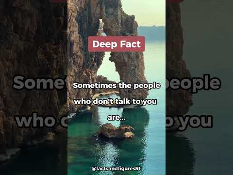 Sometimes the people who don't talk to you are... #shorts