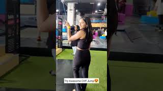 Bounce | Biggest Trampoline park in Mumbai Infinity Mall Malad #trampolinepark #travelfitnancy