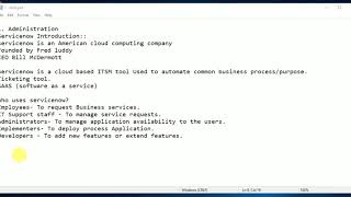 ServiceNow Introduction TechNoob
