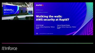 AWS re:Inforce 2022 - Walking the walk: AWS security at Rapid7 (sponsored by Rapid7) (DEM306-S-R1)