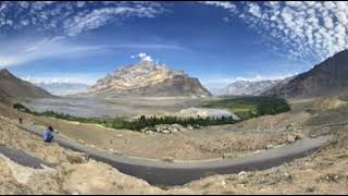 360° video of Skardu city, Shigar viewpoint, and Chaqchan Mosque Khaplu.