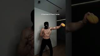 How to Punch Harder 🥷 ( 2 exercises)