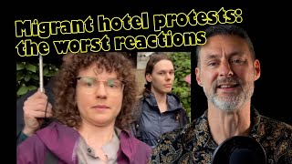 Migrant hotel protests - the worst reactions - Jess Phillips, Ian Dale, Green Party and Essex Police