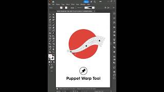 Adobe Illustrator 2025 Tips - How to use Puppet Warp Tool like a PRO #ducthangds