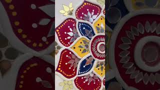 ♥️✨#lippanartwork #trendingvideo #mycreation #traditional #walldecoration #mudwork #artwork #artist