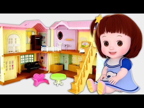 Baby Doli kitchen and beauty room toys